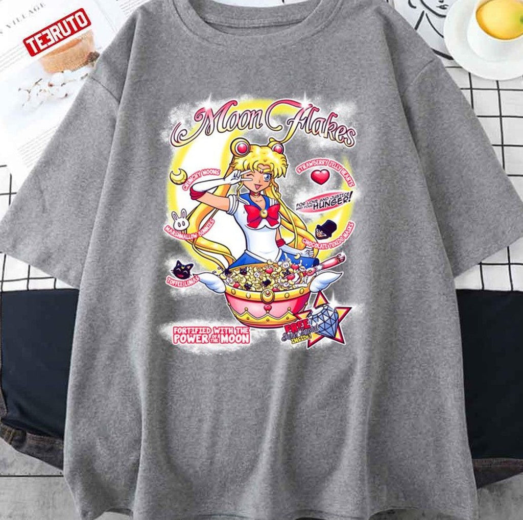 Sailor Moon Flakes Cereal Unisex T-Shirt