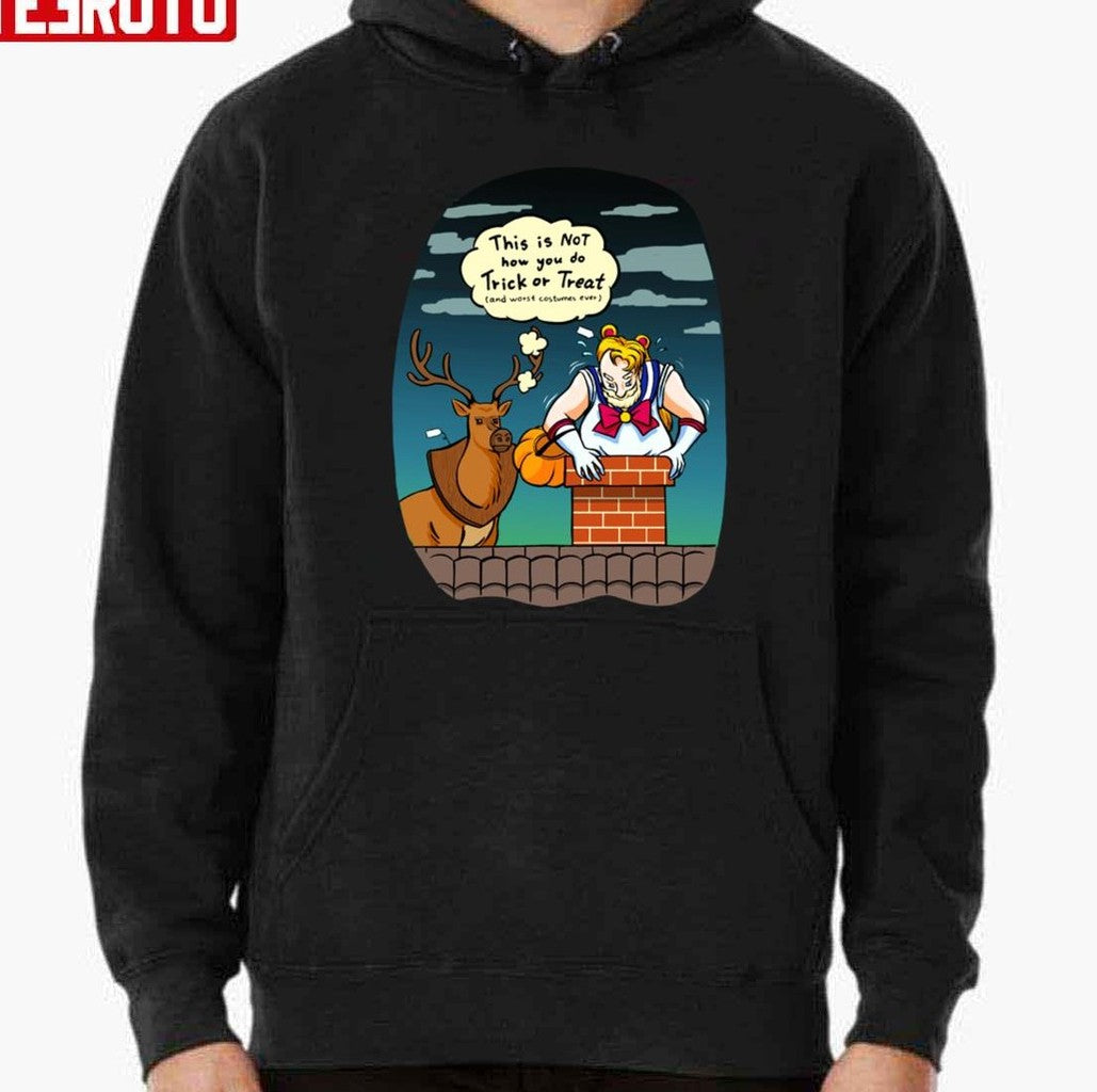 Santa's Trick Or Treat Unisex T-Shirt