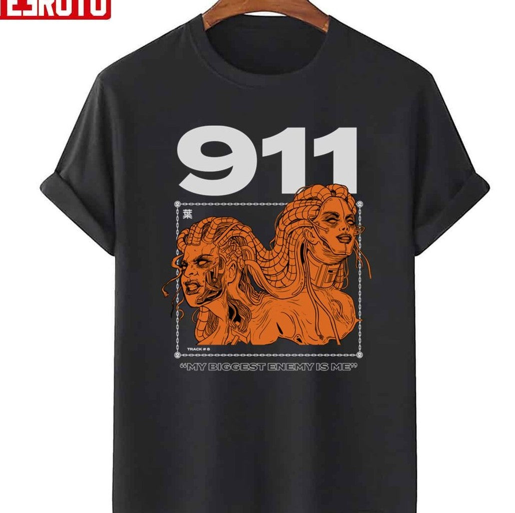 My Biggest Enemy Is Me 911 Unisex Sweatshirt