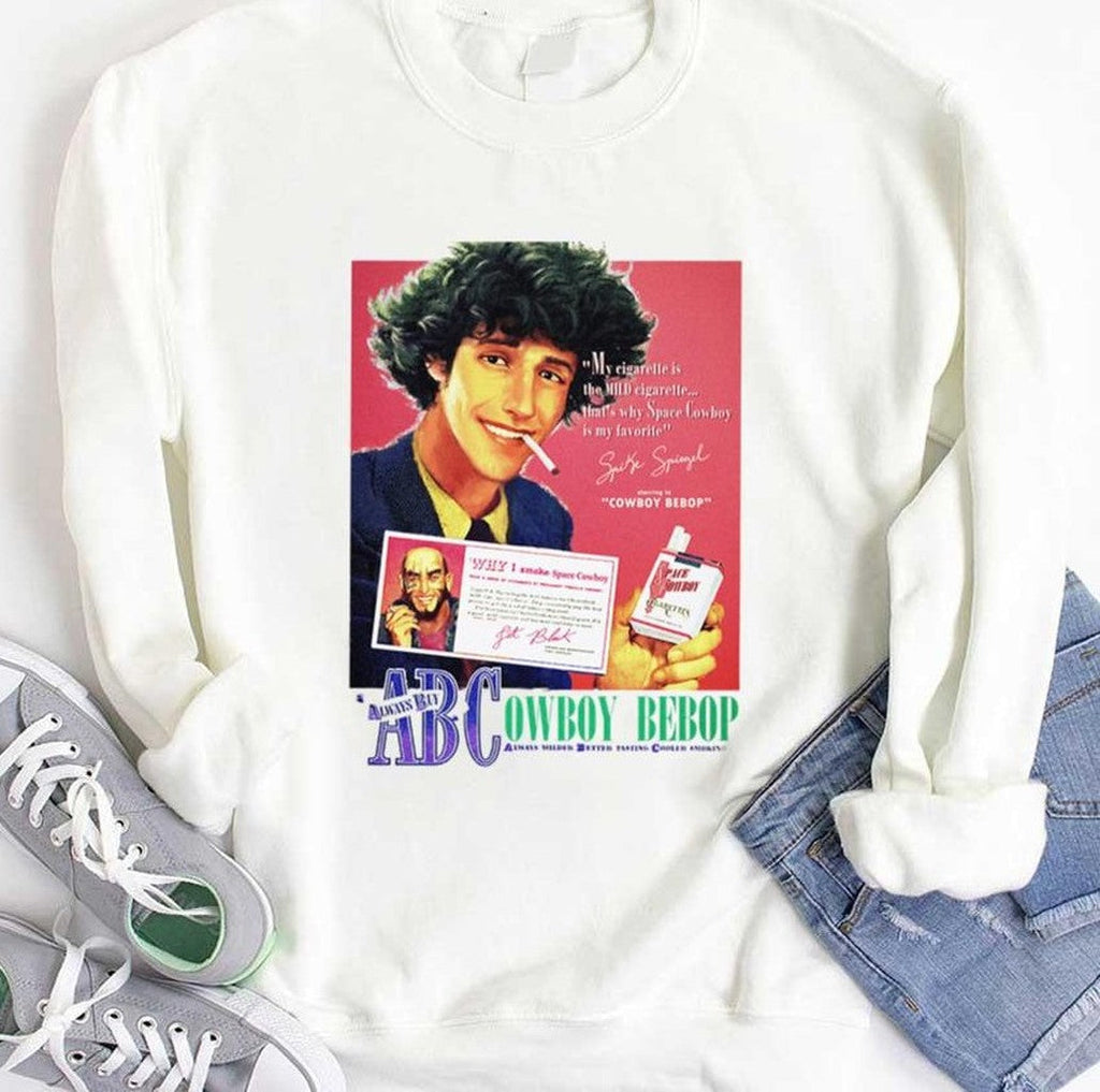 Space Cowboy Bebop Why I Smoke Art Unisex T-shirt