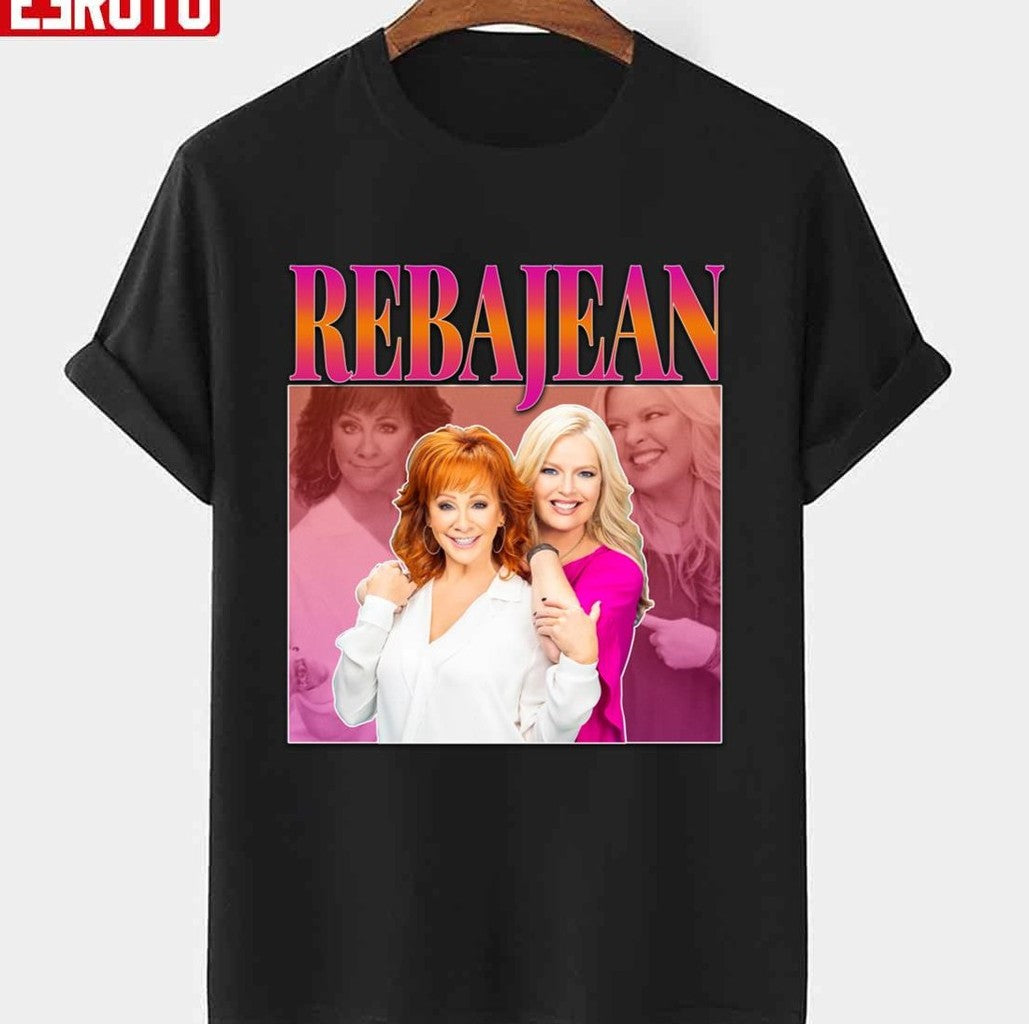 Rebajean 90s Inspired Vintage Homage Reba Mcentire Unisex T-Shirt