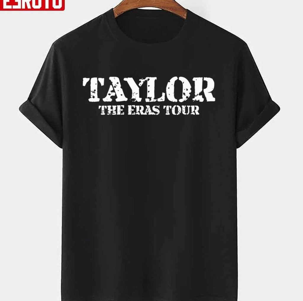 The Eras Tour Ts Taylor Title Graphic Unisex T-shirt