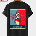 President Rias Gremory Classic Hope Art High School Dxd Unisex T-shirt
