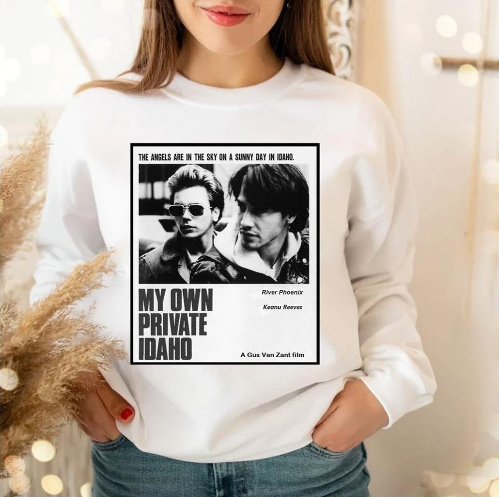 Black And White My Own Private Idaho Unisex Sweatshirt