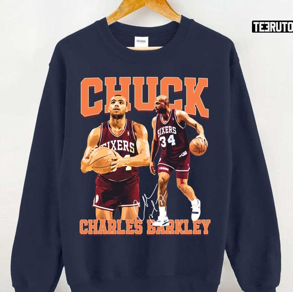Phoenix Suns Basketball Charles Barkley Chuck Vintage Unisex Sweatshirt