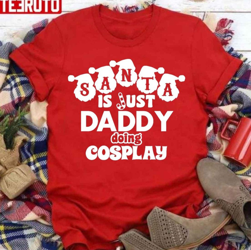 Santa Claus Christmas Slogan For Santa Dads Unisex Sweatshirt