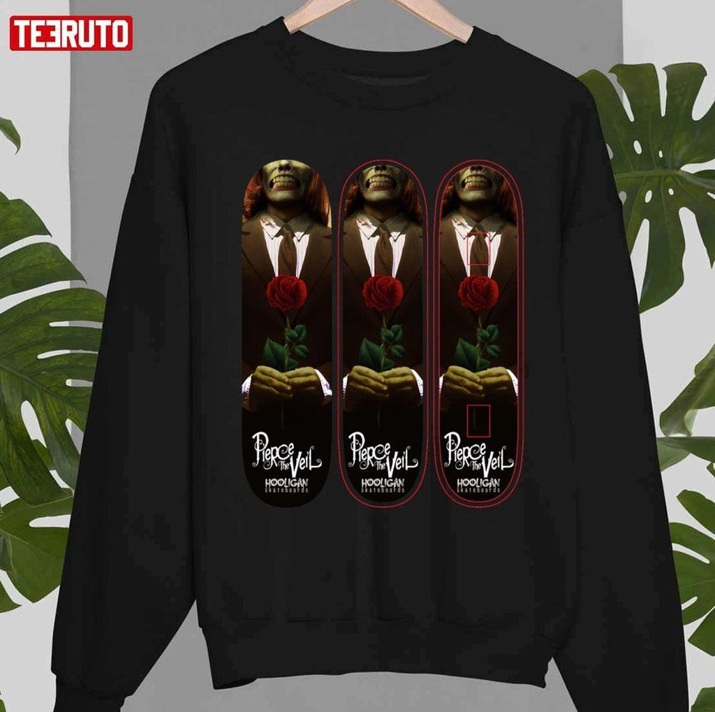 Skateboards Pierce The Veil Design Unisex T-Shirt