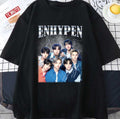 Retro Vintage Boys Band Kpop Enhypen Unisex T-Shirt