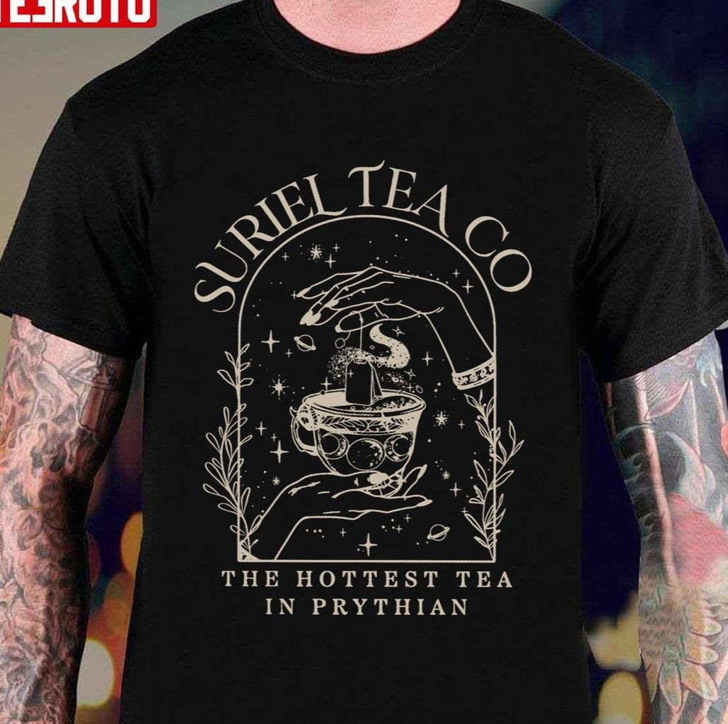 Suriel Tea Co The Hottest Tea In Prythian Art Unisex Sweatshirt