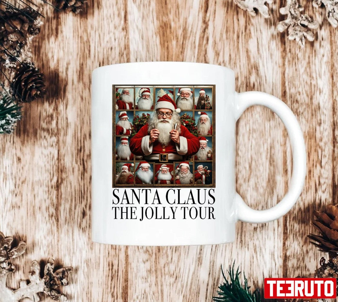 Santa Claus The Jolly Tour Unisex Sweatshirt