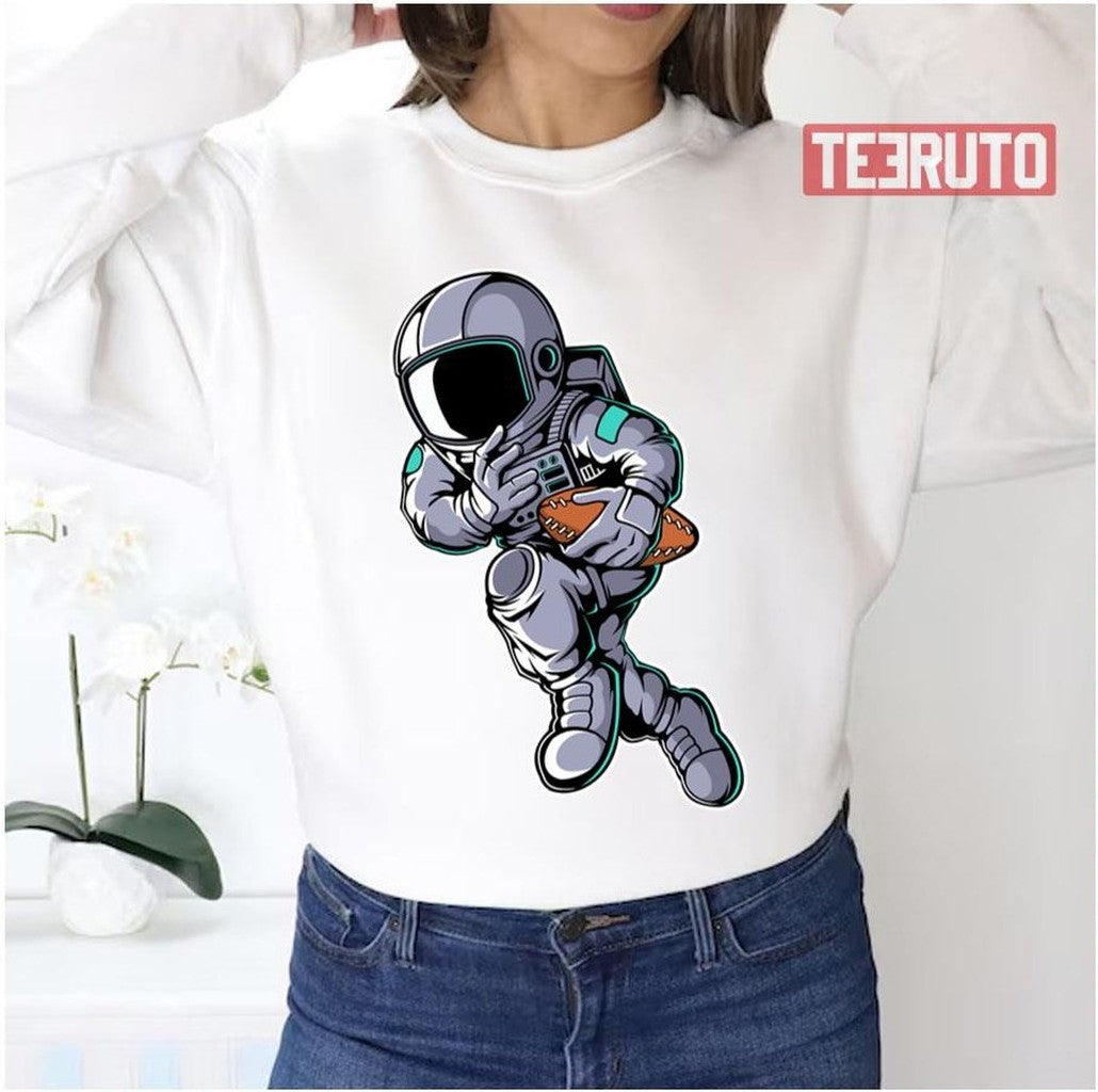Astronaut Rugby Cute Design Unisex Sweatshirt