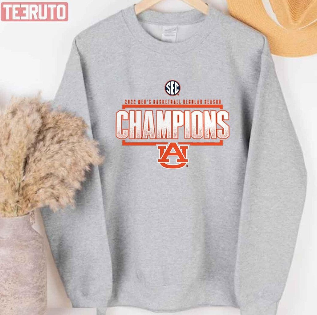 Auburn Tigers Basketball Regular Season Champions Unisex T-Shirt