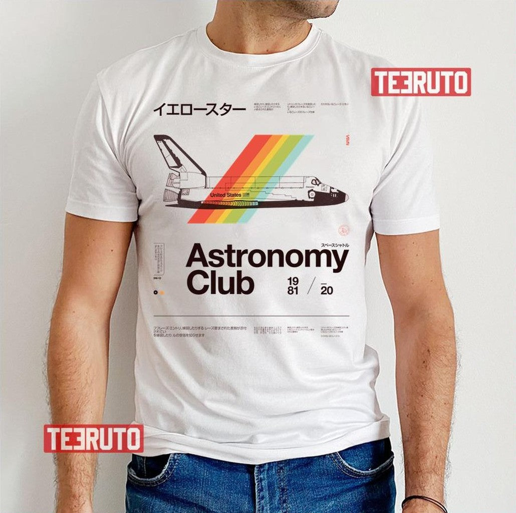 Plane Astronomy Club Unisex T-Shirt