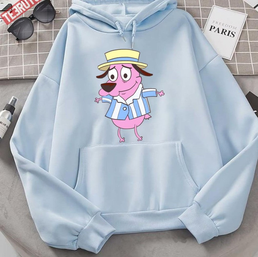 Tap Dancing Courage The Cowardly Dog Unisex Hoodie