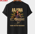 37th Anniversary Ricardo Arjona 1985 2022 Thank You For Memories Signature Unisex T-shirt