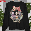 Snake's Bone Design The Ghost Band 80s Music Unisex Sweatshirt