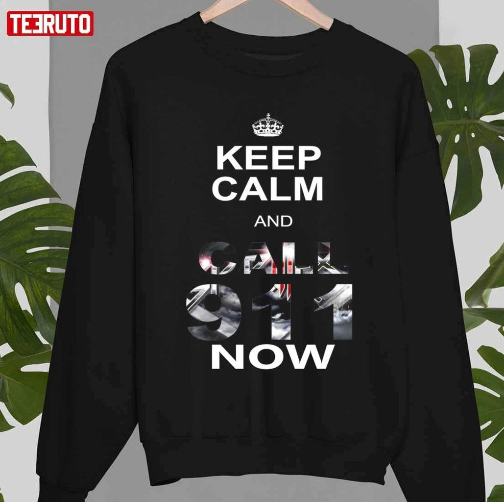 Skrillex Now Keep Calm And Call 911 Unisex T-Shirt