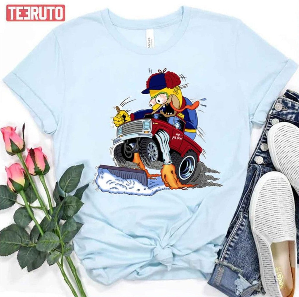 Plow Fink The Simpsons Unisex T-Shirt