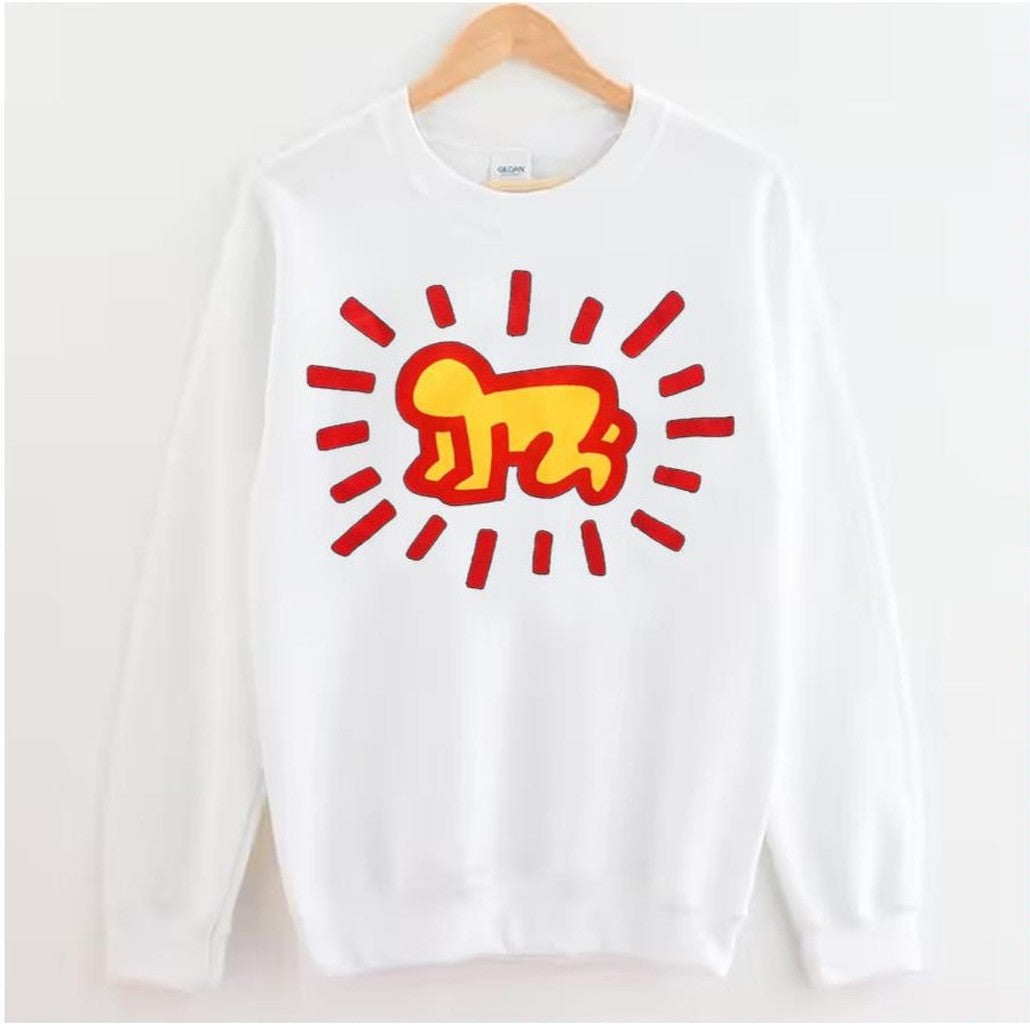 Baby Strom Keith Haring Unisex Hoodie