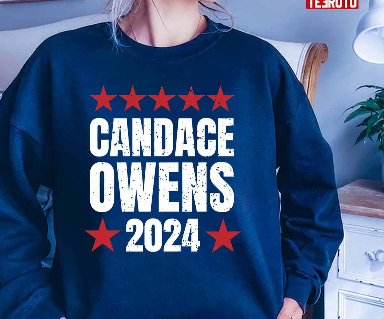 Proud Candace Owens For President 2024 Unisex T-Shirt