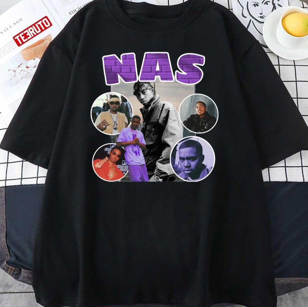 Nasty Nas Vintage 90s Unisex T-Shirt