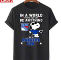 Snoppy Love To Be A New York Rangers Unisex T-Shirt