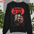 Mommy I'm Afraid Of Life Dia De Los Muertos Skull Unisex Sweatshirt