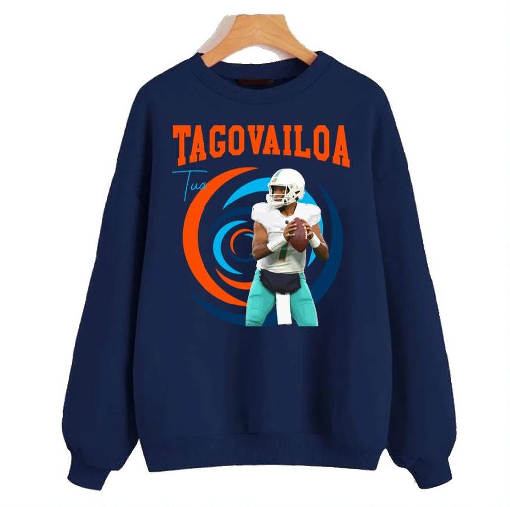 Quarterback Miami Dolphins Tua Tagovailoa Unisex Sweatshirt