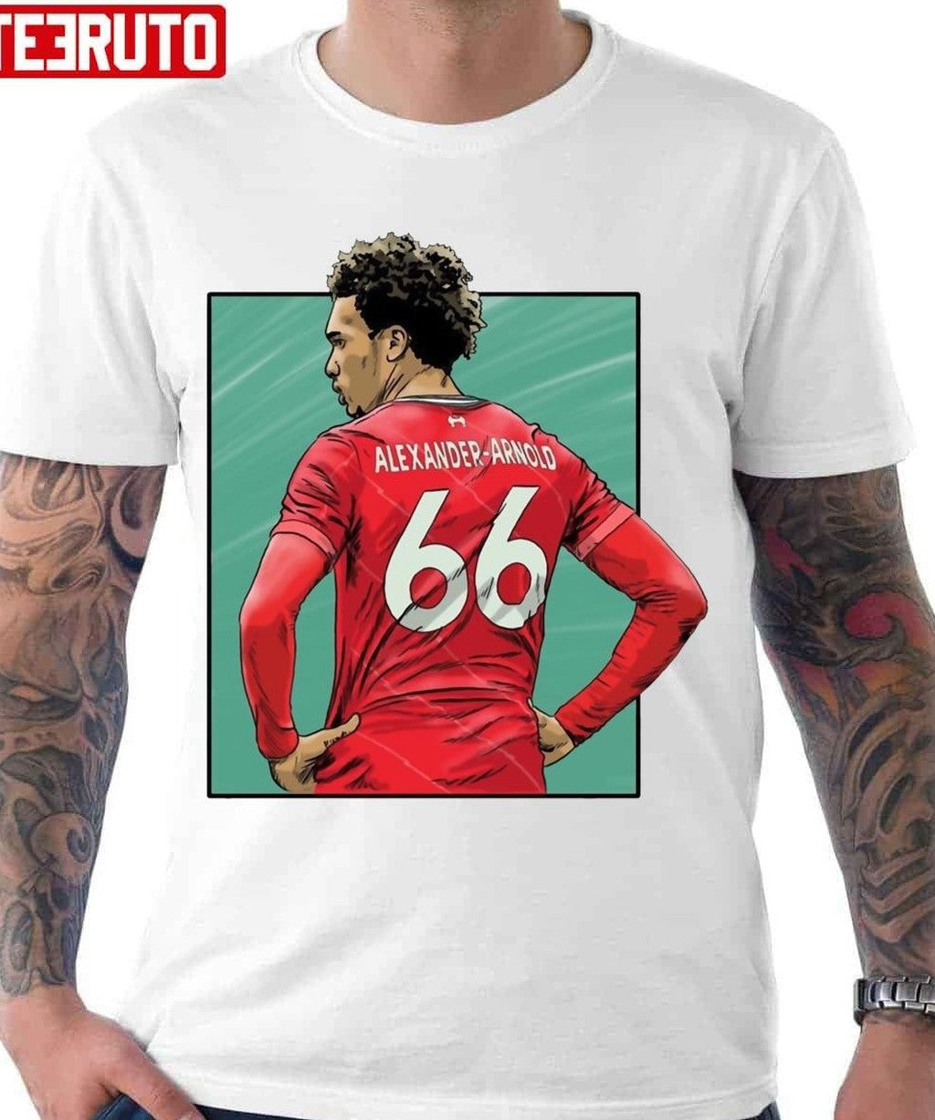 Art From The Back Of Trent Alexander Arnold New Unisex Hoodie