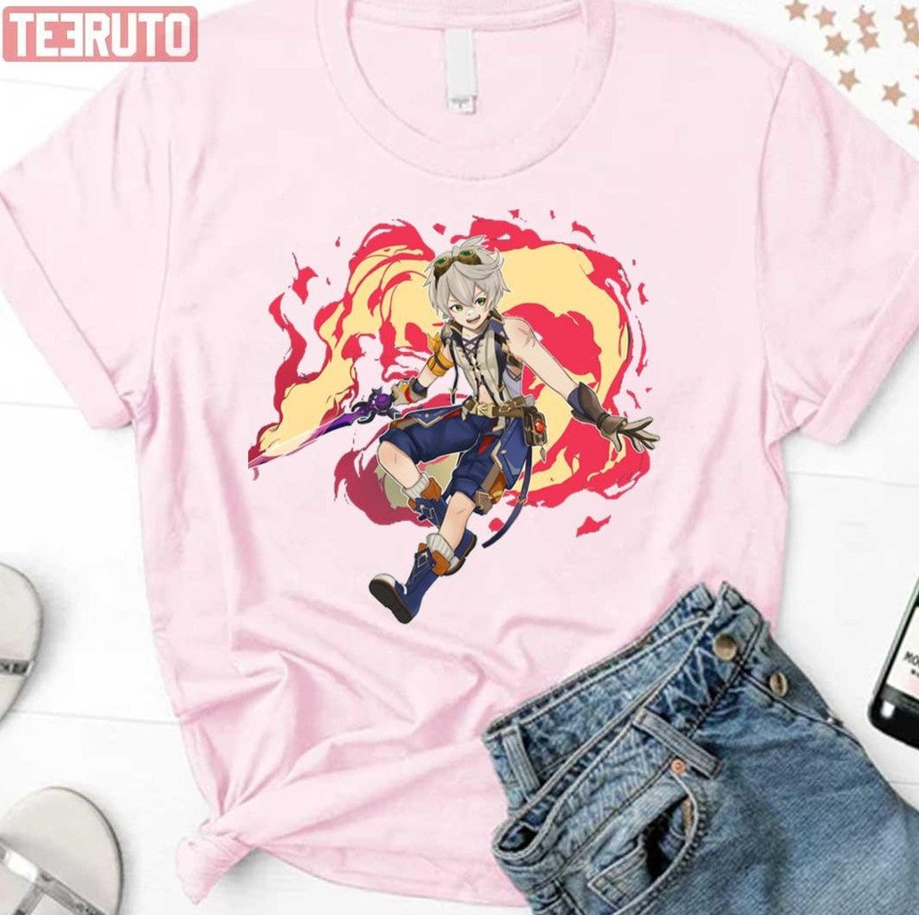 Benny's Adventure Team Bennett Genshin Impact Unisex T-Shirt