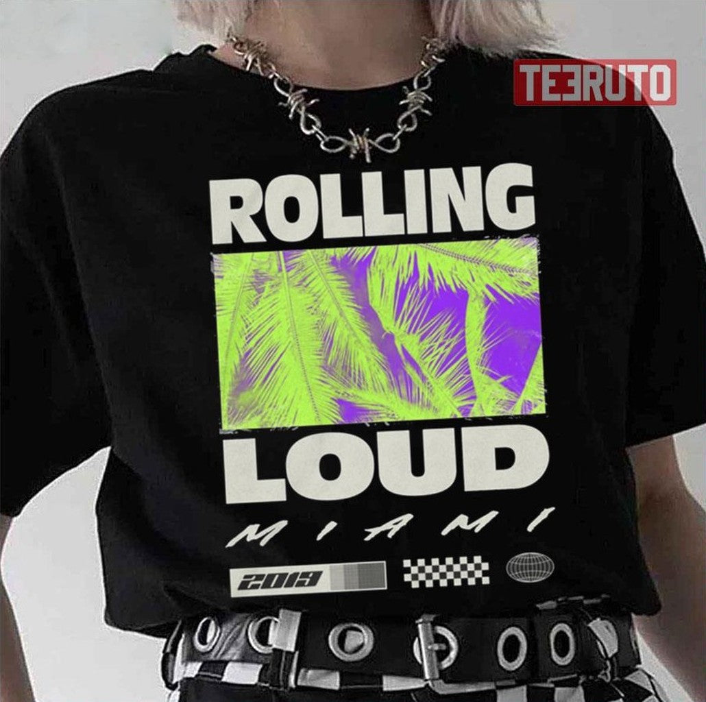 Rolling Loud Coconut Tree Unisex T-Shirt
