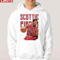 33 Chicago Bulls Legend Player Scottie Pippen Unisex Hoodie
