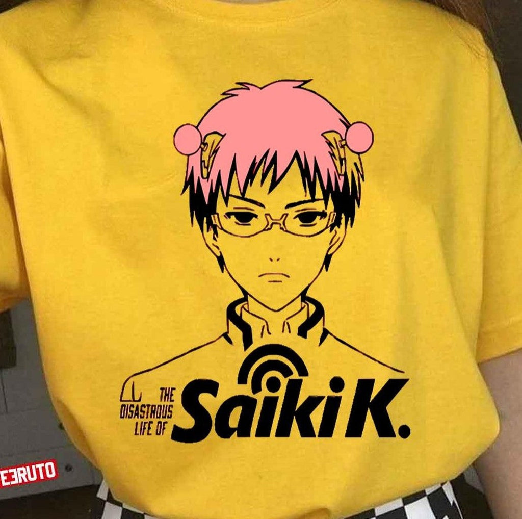 Saiki K Cool Anime Art Unisex T-Shirt