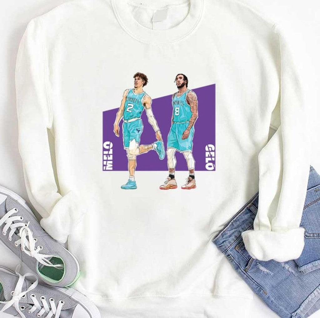 Ball Brothers LaMelo And Liangelo Charlotte Unisex T-Shirt