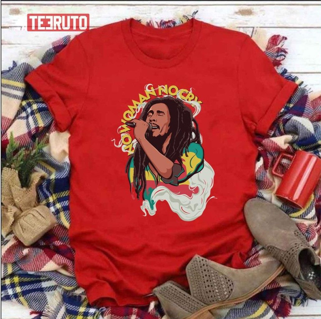 Sativa Indica 420 Bob Marley Unisex T-Shirt