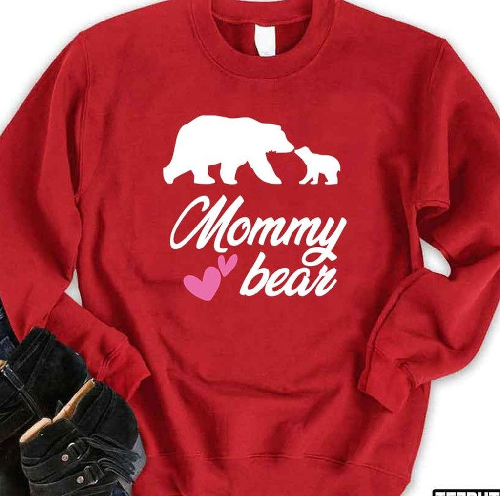 Mommy Bear And Son Happy Mother's Day 2022 Unisex Sweatshirt
