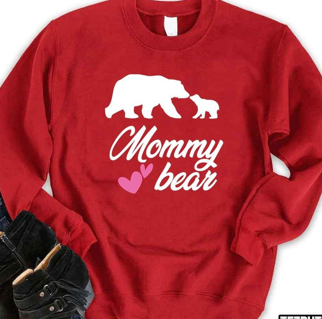 Mommy Bear And Son Happy Mother's Day 2022 Unisex Sweatshirt