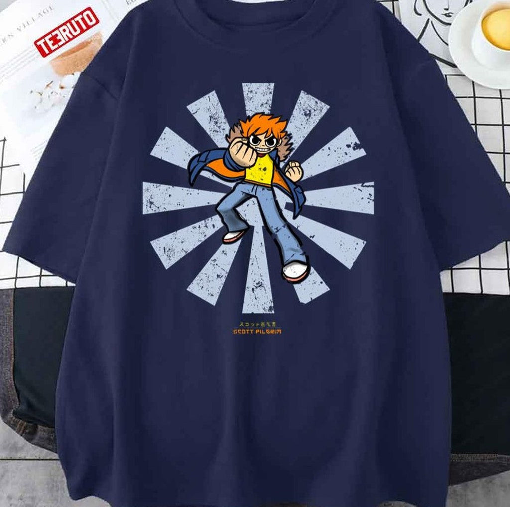 Scott Pilgrim Vs The World Retro Japanese Unisex Sweatshirt