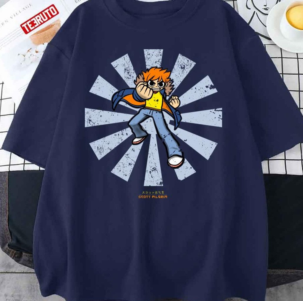 Scott Pilgrim Vs The World Retro Japanese Unisex Sweatshirt