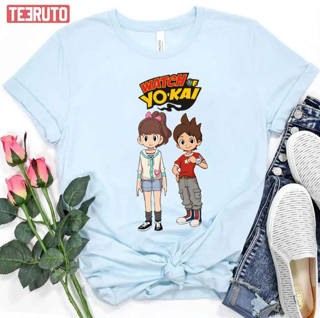 Nathan And Katie Yokai Watch Unisex T-Shirt