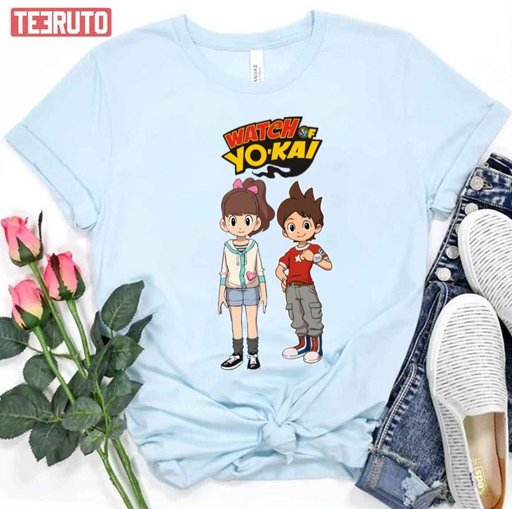Nathan And Katie Yokai Watch Unisex T-Shirt