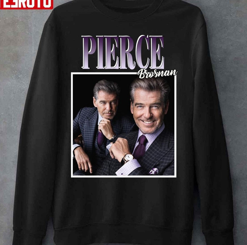 Pierce Brosnan Vintage 90s Unisex Sweatshirt