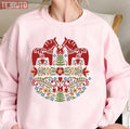 Scandinavian Dala Horse Swedish Folk Art Unisex Sweatshirt