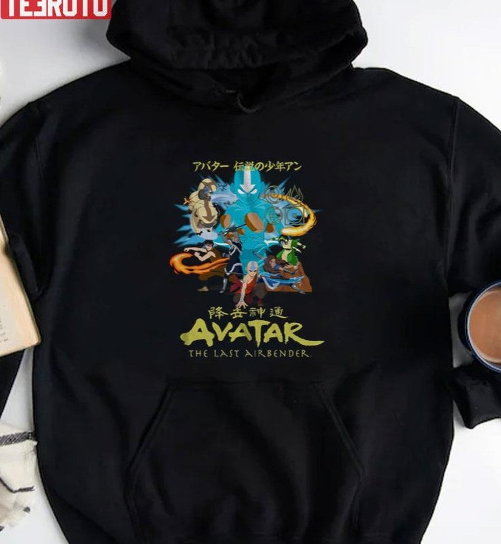 Avatar The Last Airbender Anime Characters Unisex T-Shirt