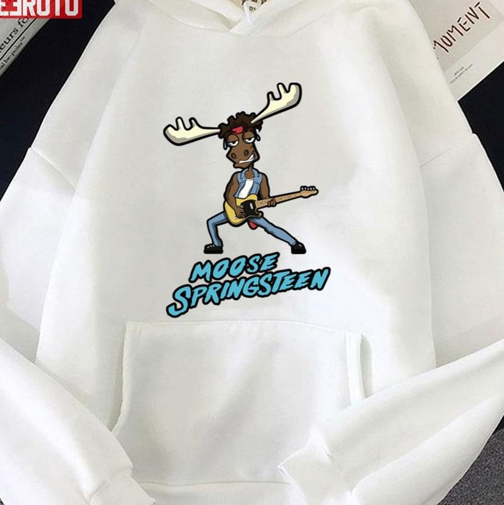 Moose Springsteen Funny Design Spruce Springsteen Unisex T-Shirt