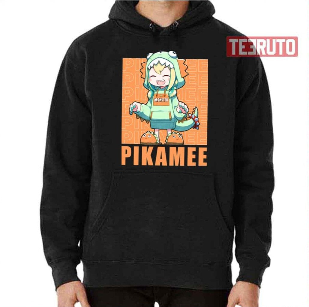 Pikamee Graphic Dinosaur Hoodie Unisex T-Shirt