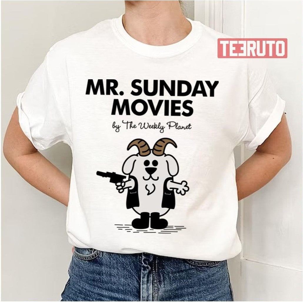 Mr Sunday Movies The Weekly Planet Unisex T-Shirt