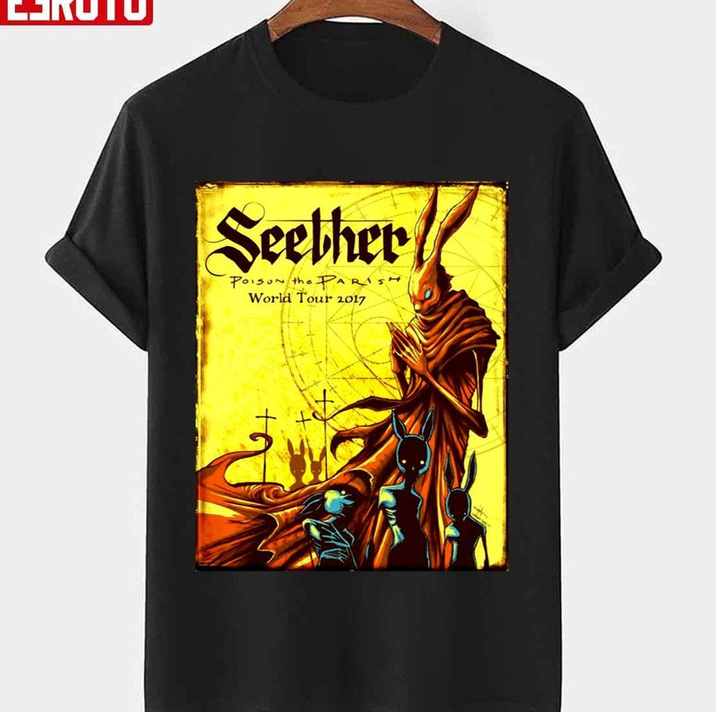 Poison The Parish Seether World Tour 2017 Unisex T-Shirt