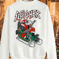 Sleigher Heavy Metal Santa Unisex Sweatshirt