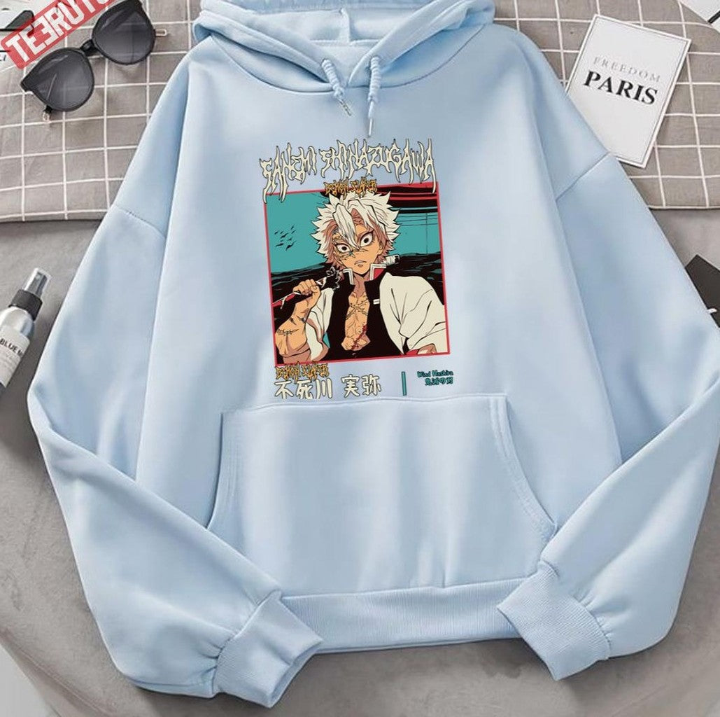 Shinazugawa Sanemi Anime Unisex Hoodie